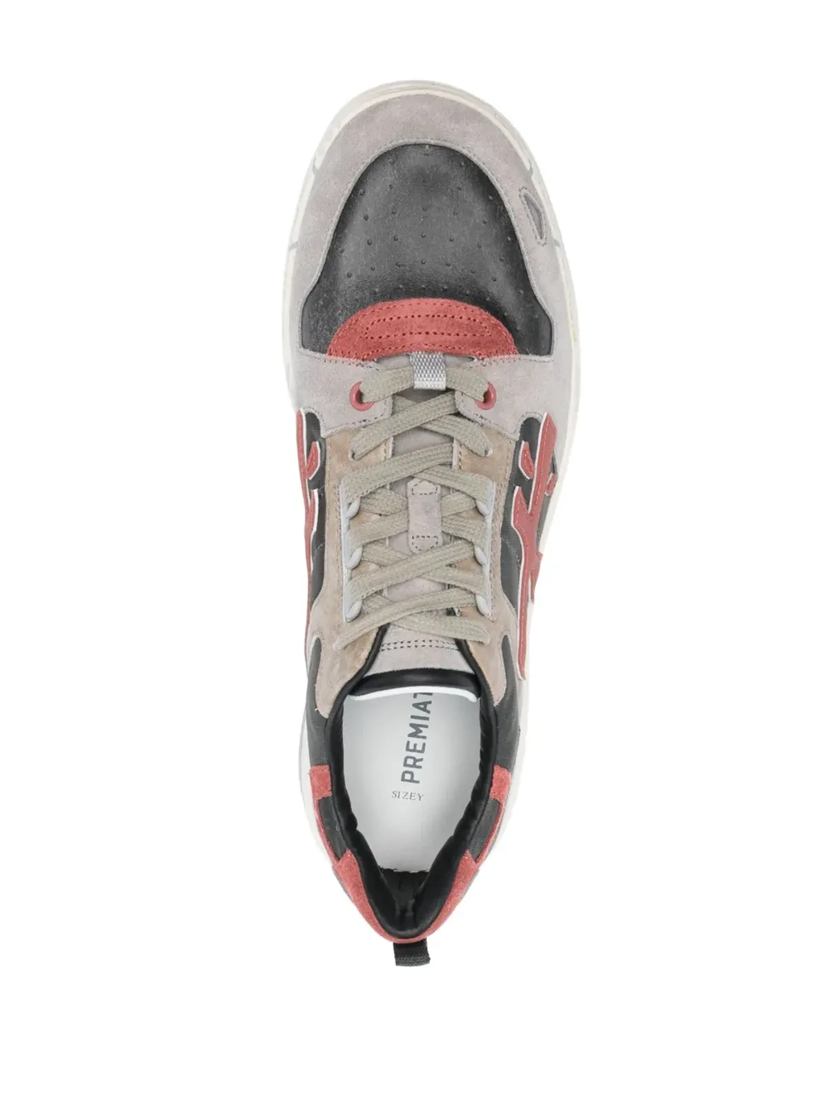 Premiata Drake パネルドスニーカー - 画像4