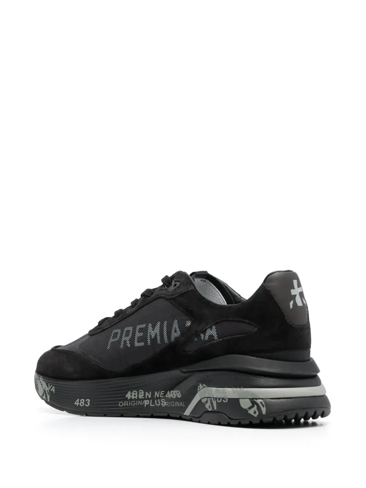 Premiata Moerun パネルドスニーカー - 画像3