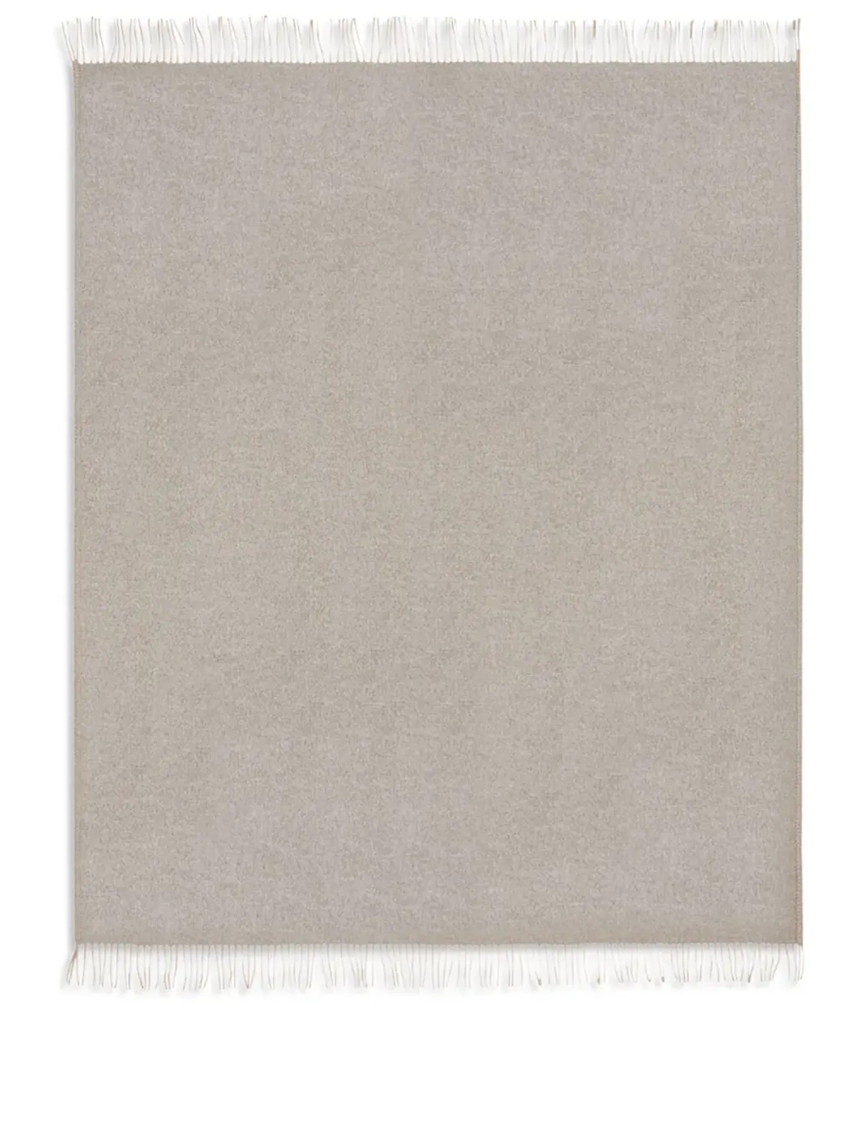 alonpi cashmere メルローズ フリンジディテール ブランケット - 画像1