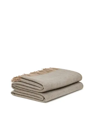 alonpi cashmere メルローズ フリンジディテール ブランケット - サムネイル2