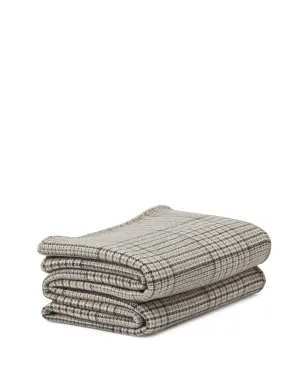 alonpi cashmere Babetteチェック柄ブランケット - サムネイル2