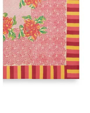 Lisa Corti Camelia rectangular tablecloth - Pink - サムネイル2