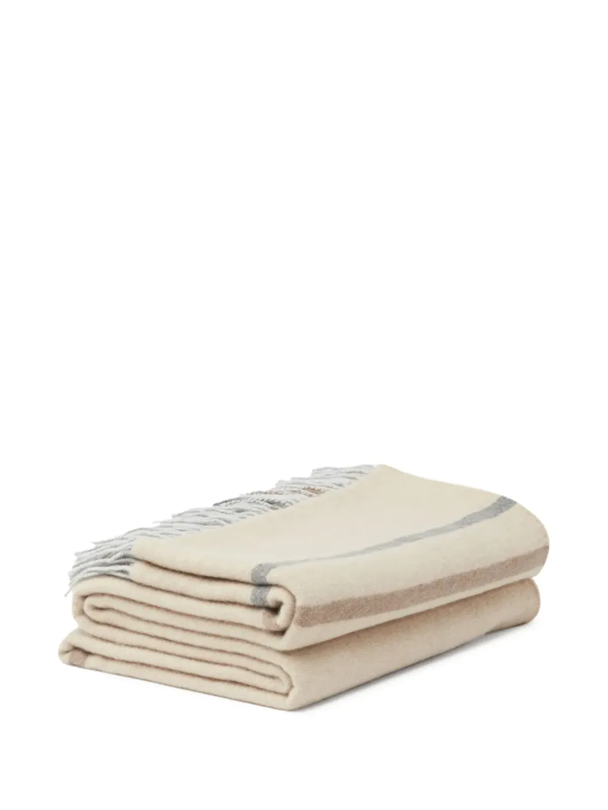 alonpi cashmere バウヴァン フリンジディテールのスロー - 画像2