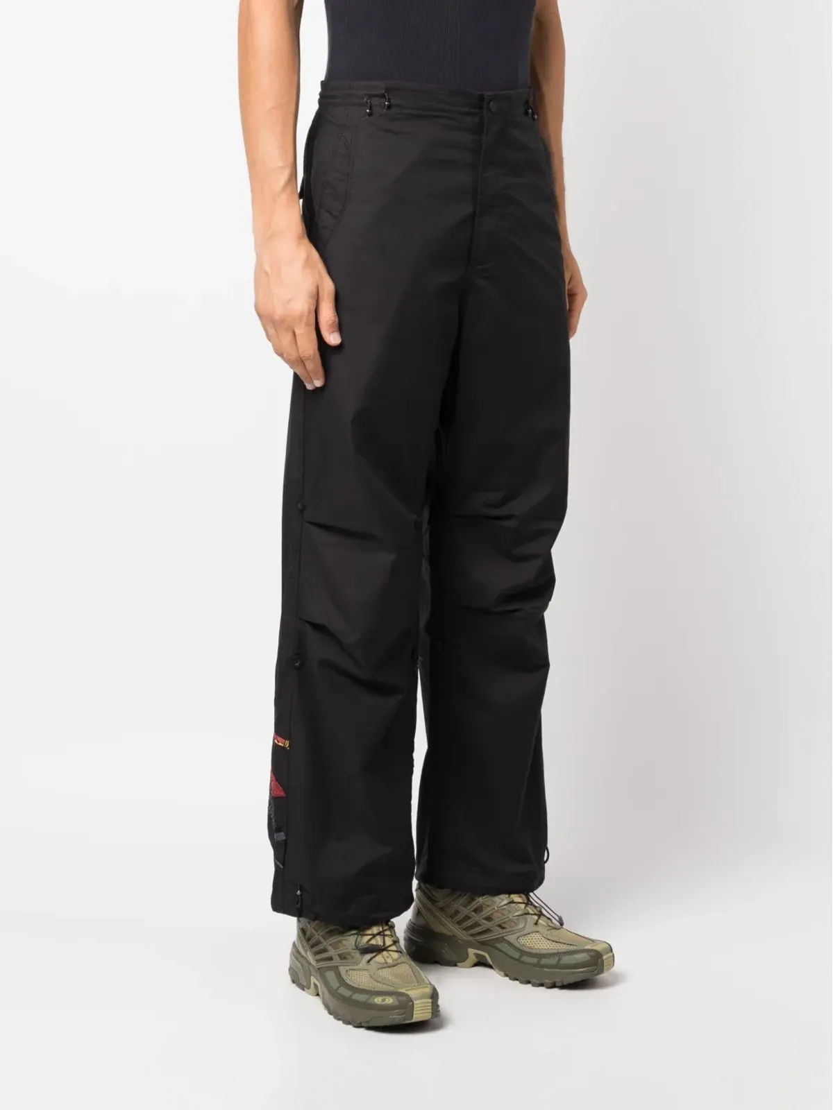 Maharishi Ninjutsu loose-cut trousers - Black - 画像3