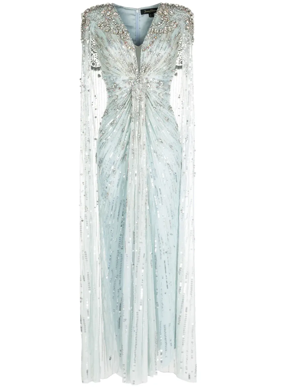 Jenny Packham Lotus Lady スパンコール装飾ガウン - 画像1