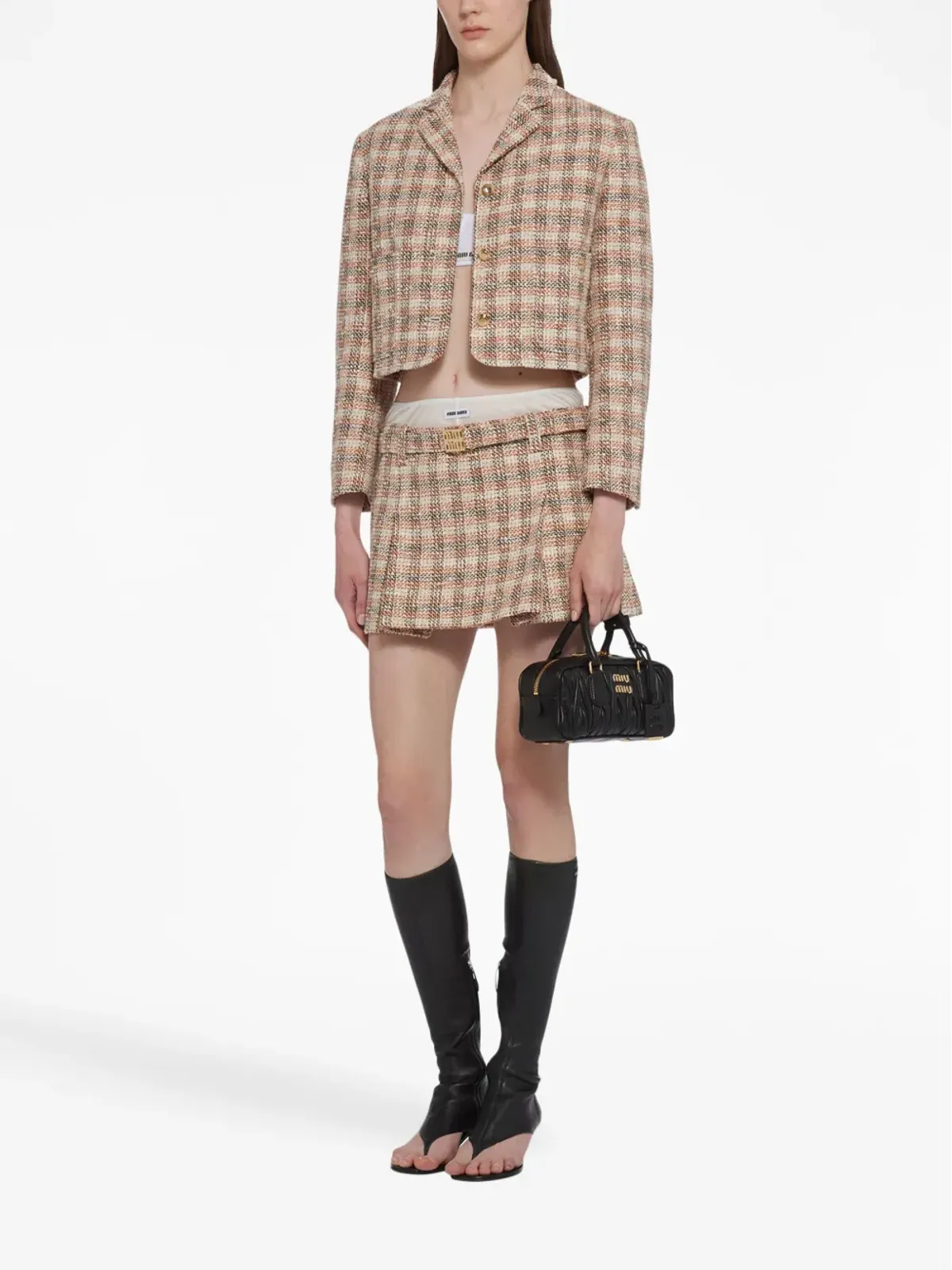 Miu Miu Arcadie マテラッセ レザーバッグ - 画像2