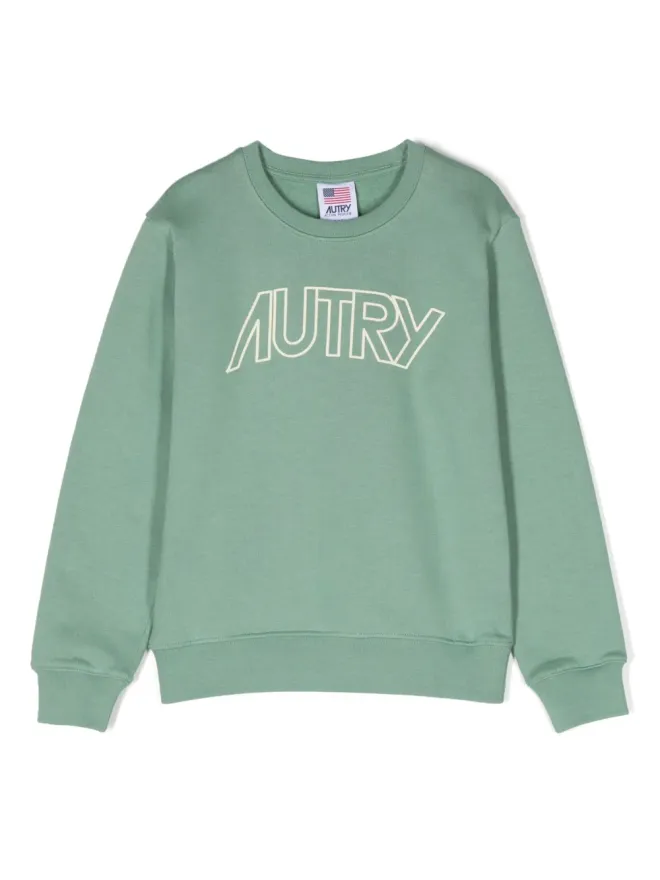 Autry Kids Autry Kids ロゴプリント コットン ジャンパーの商品画像