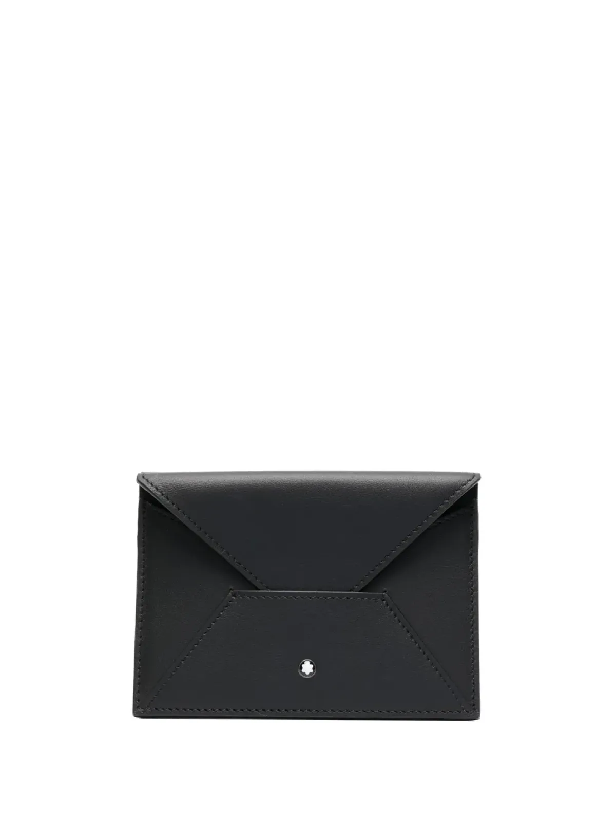 Montblanc Meisterstück Selection leather passport holder - Black - 画像1