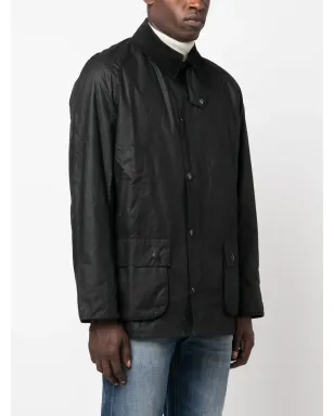 Barbour 襟付きワックスジャケット - サムネイル3