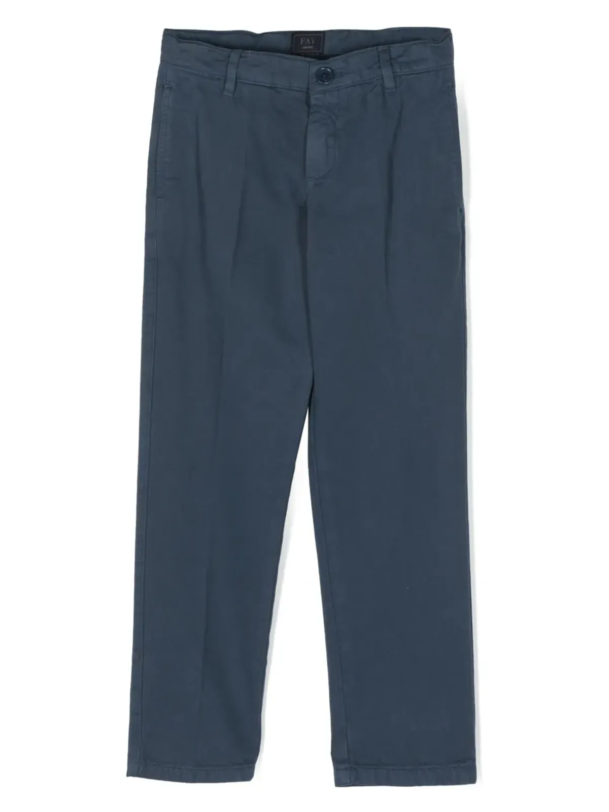 Fay Kids スリムカット コットン チノパンツ - 画像1