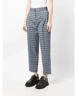 PS Paul Smith チェック柄クロップドパンツ - サムネイル3