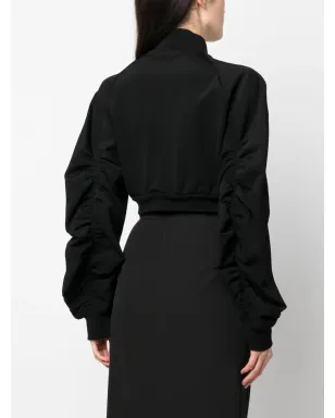 ALESSANDRO VIGILANTE カットアウト・クロップド・ボンバージャケット - サムネイル4