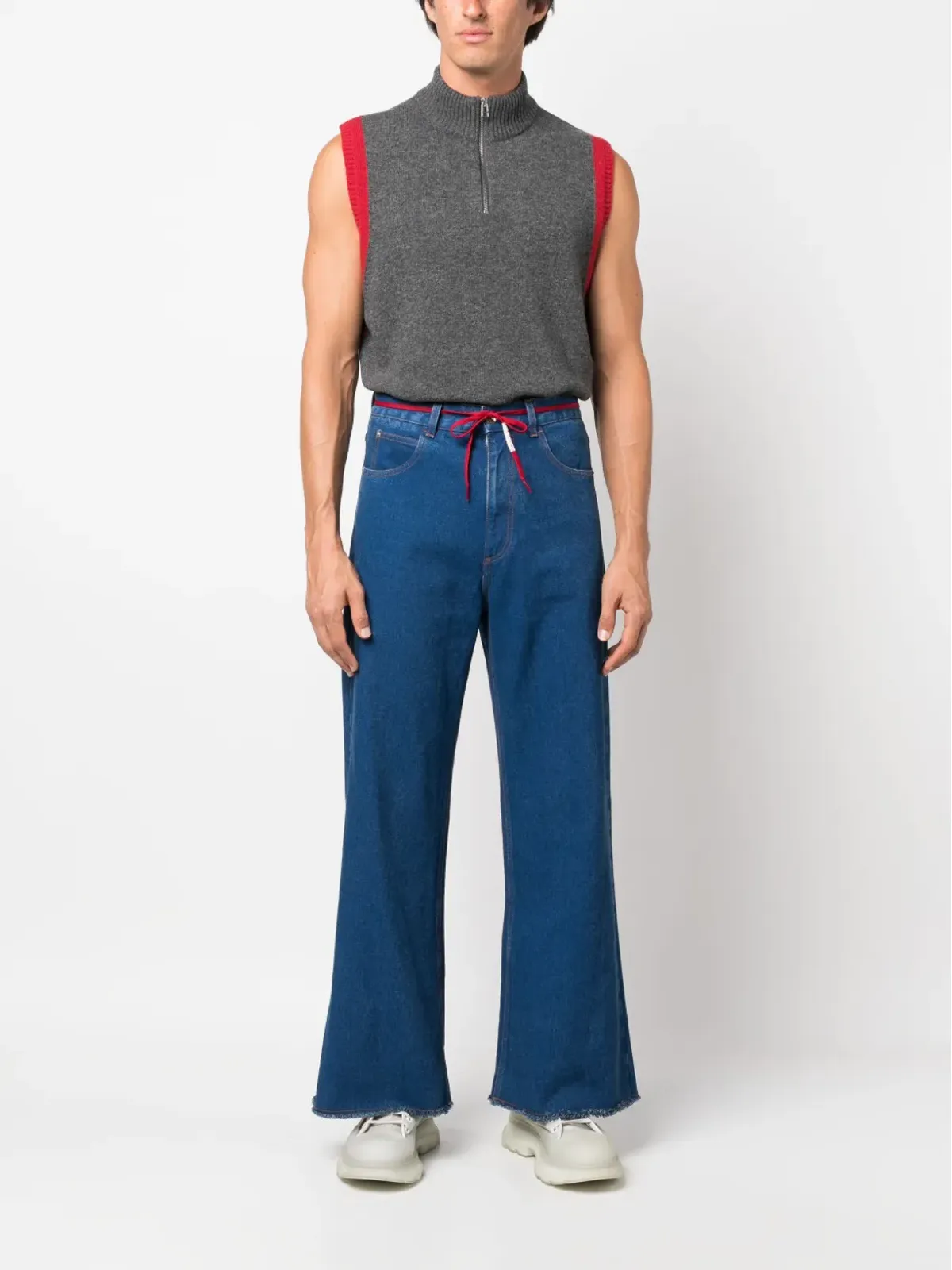 Marni ミッドライズ・ワイドレッグ ジーンズ - 画像2