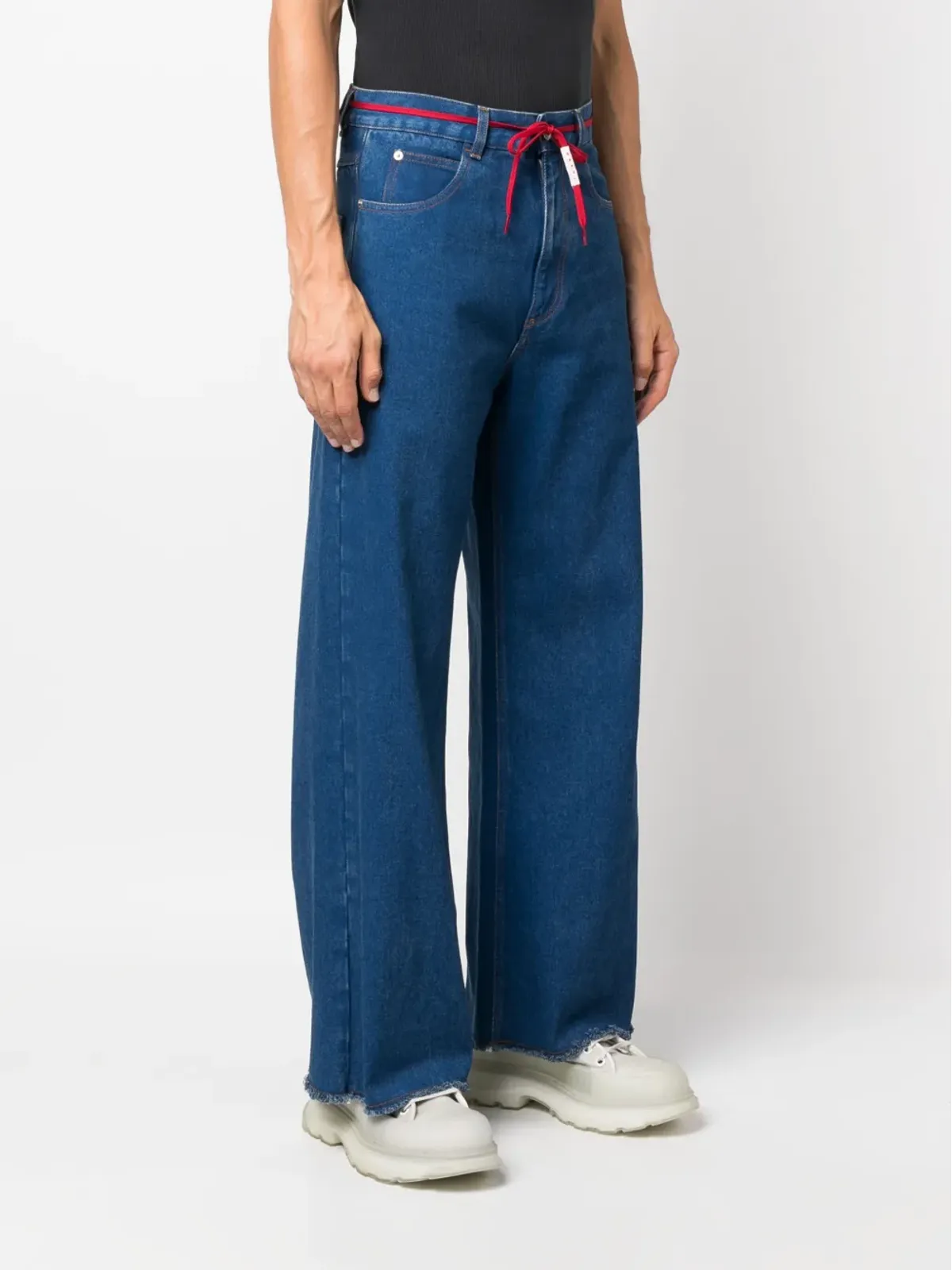 Marni ミッドライズ・ワイドレッグ ジーンズ - 画像3