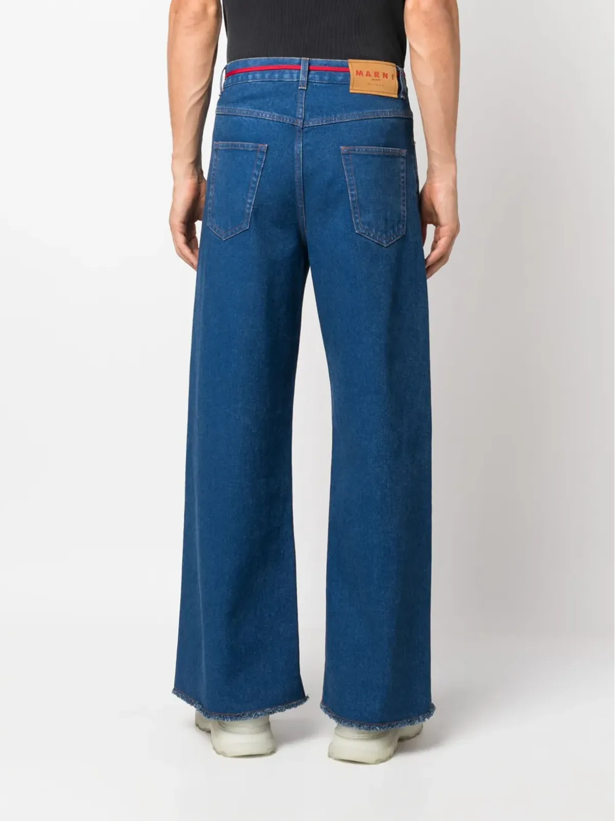 Marni ミッドライズ・ワイドレッグ ジーンズ - 画像4