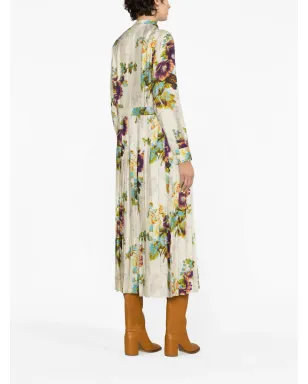 Tory Burch 花柄プリントミディ丈シャツドレス - サムネイル3