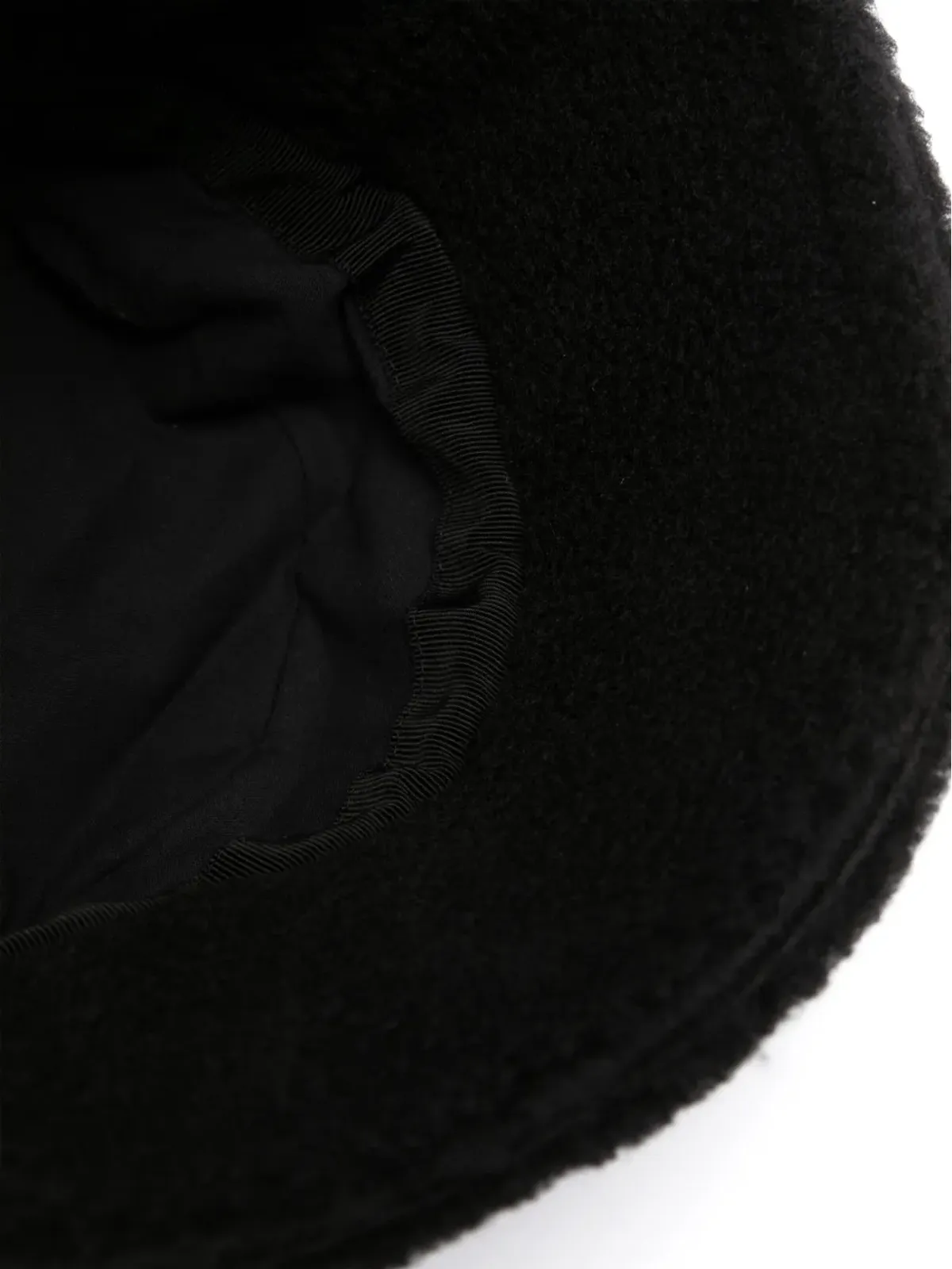 Patou ロゴ刺繍入りフリースバケットハット - 画像2