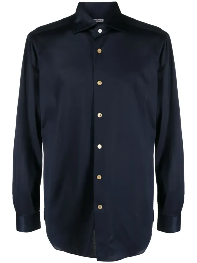 Kiton Kiton スリムカット コットンシャツの商品画像