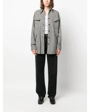 Iceberg ハウンドトゥース柄シャツジャケット - サムネイル2