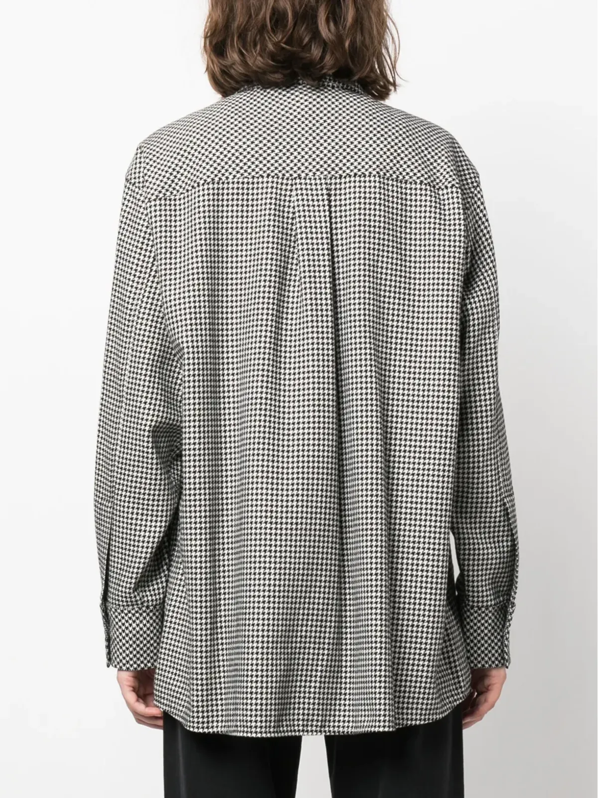 Iceberg ハウンドトゥース柄シャツジャケット - 画像4