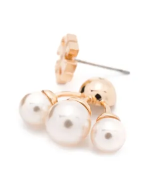 Tory Burch Kira パール フロントバック ピアス - サムネイル2
