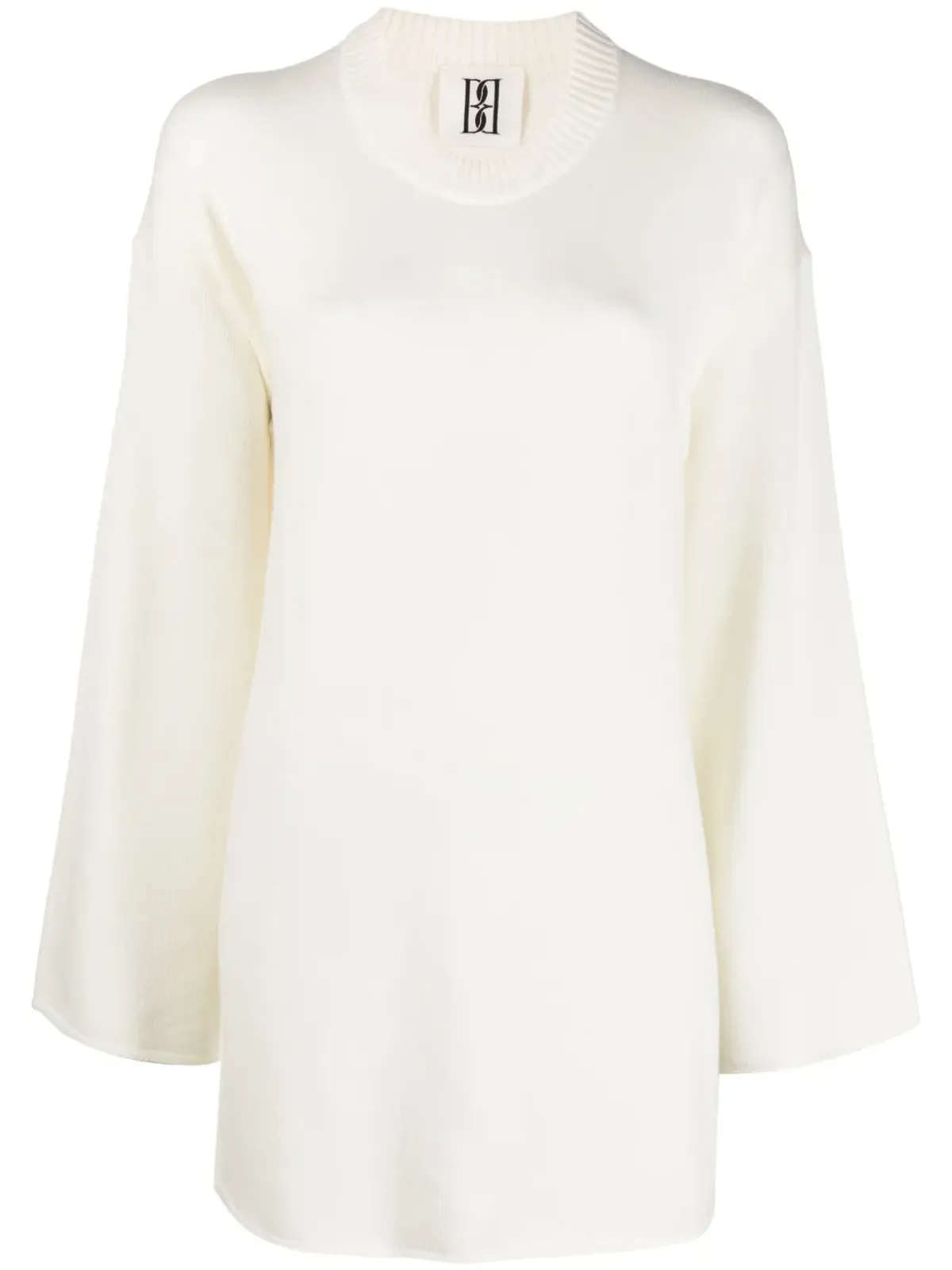 By Malene Birger ロールドトリム編みニットセーター - 画像1