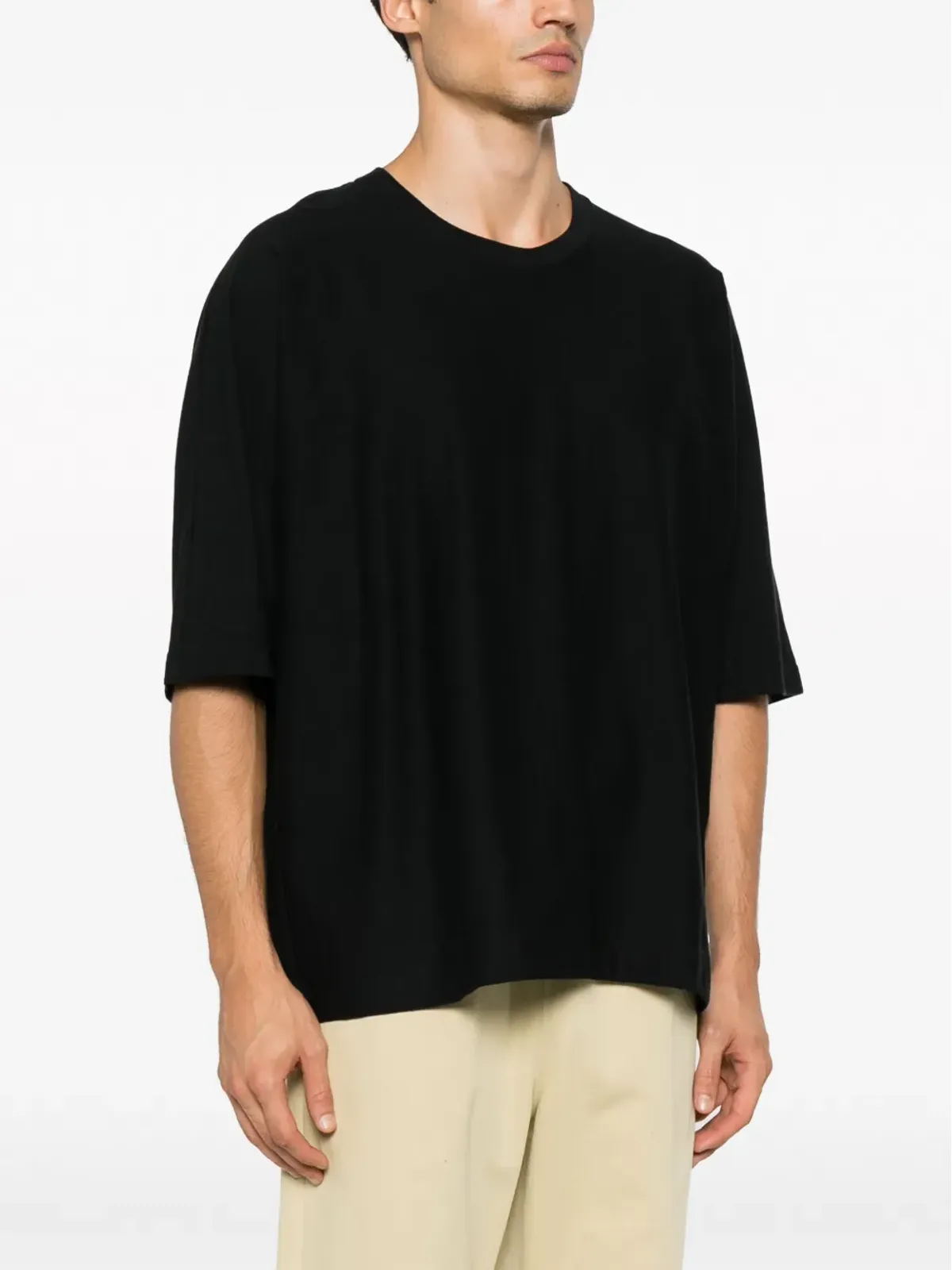 Homme Plissé Issey Miyake ショートスリーブ コットン Tシャツ - 画像3