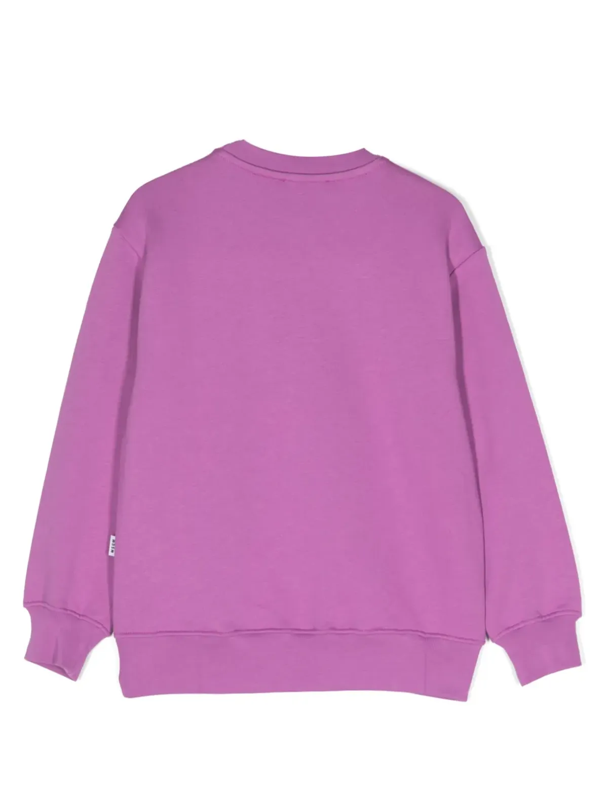 MSGM Kids ロゴプリント コットン スウェットシャツ - 画像2