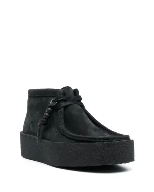 Clarks スエード レースアップ アンクルブーツ - サムネイル2