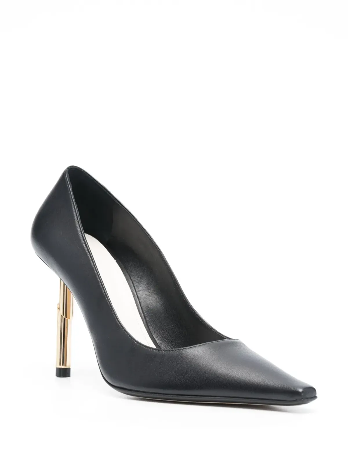 Lanvin メタリックヒール ポインテッドトゥ パンプス - 画像2