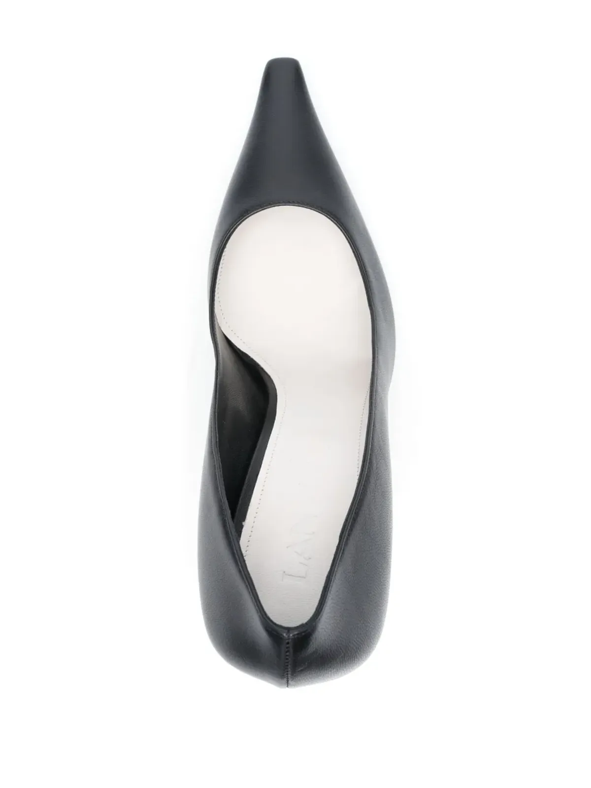 Lanvin メタリックヒール ポインテッドトゥ パンプス - 画像4