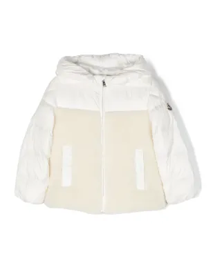 Moncler Enfant フリースパネル入りパデッドジャケット - サムネイル1