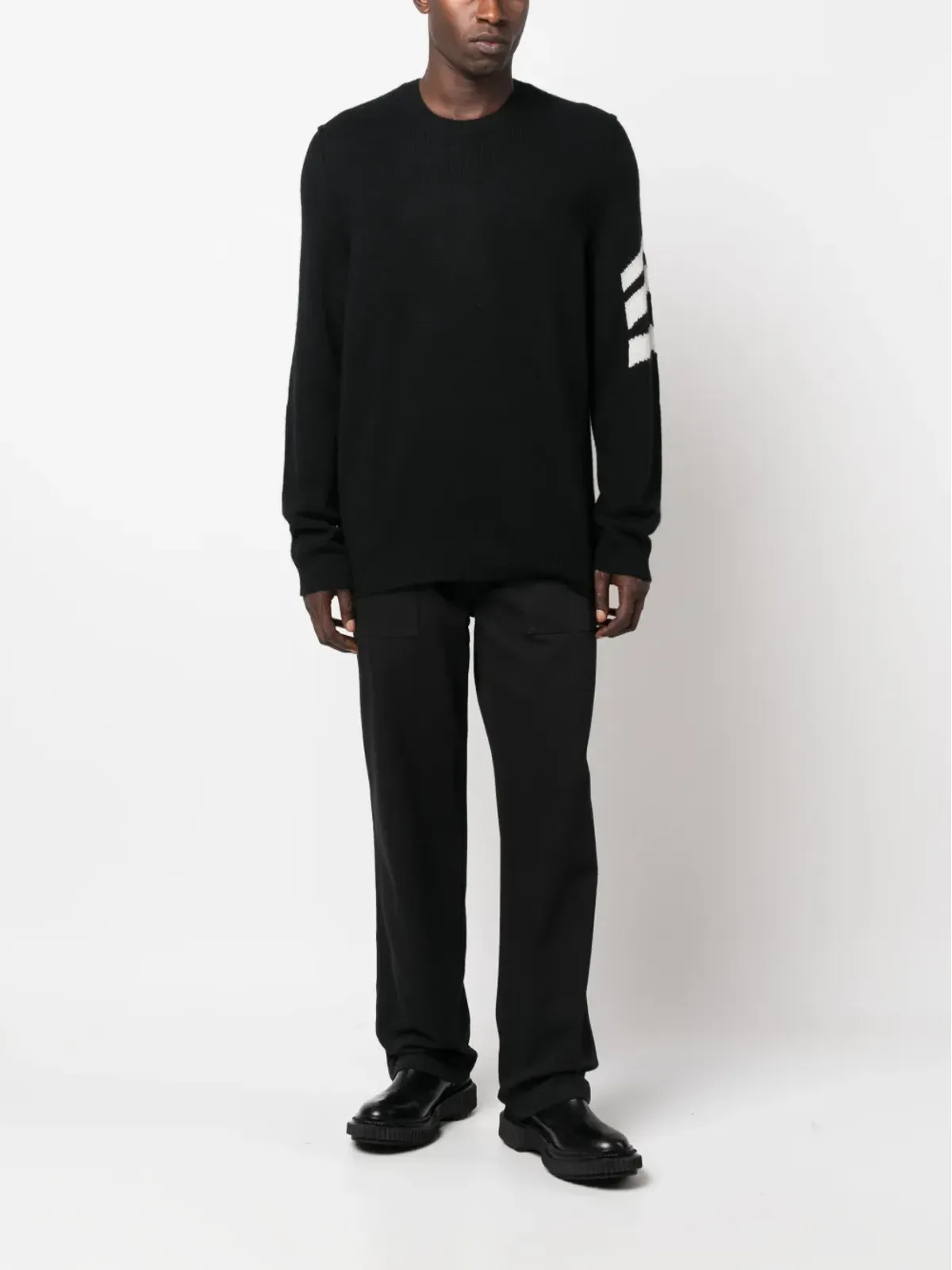 Zadig&Voltaire ストライプディテール カシミヤ ジャンパー - 画像2