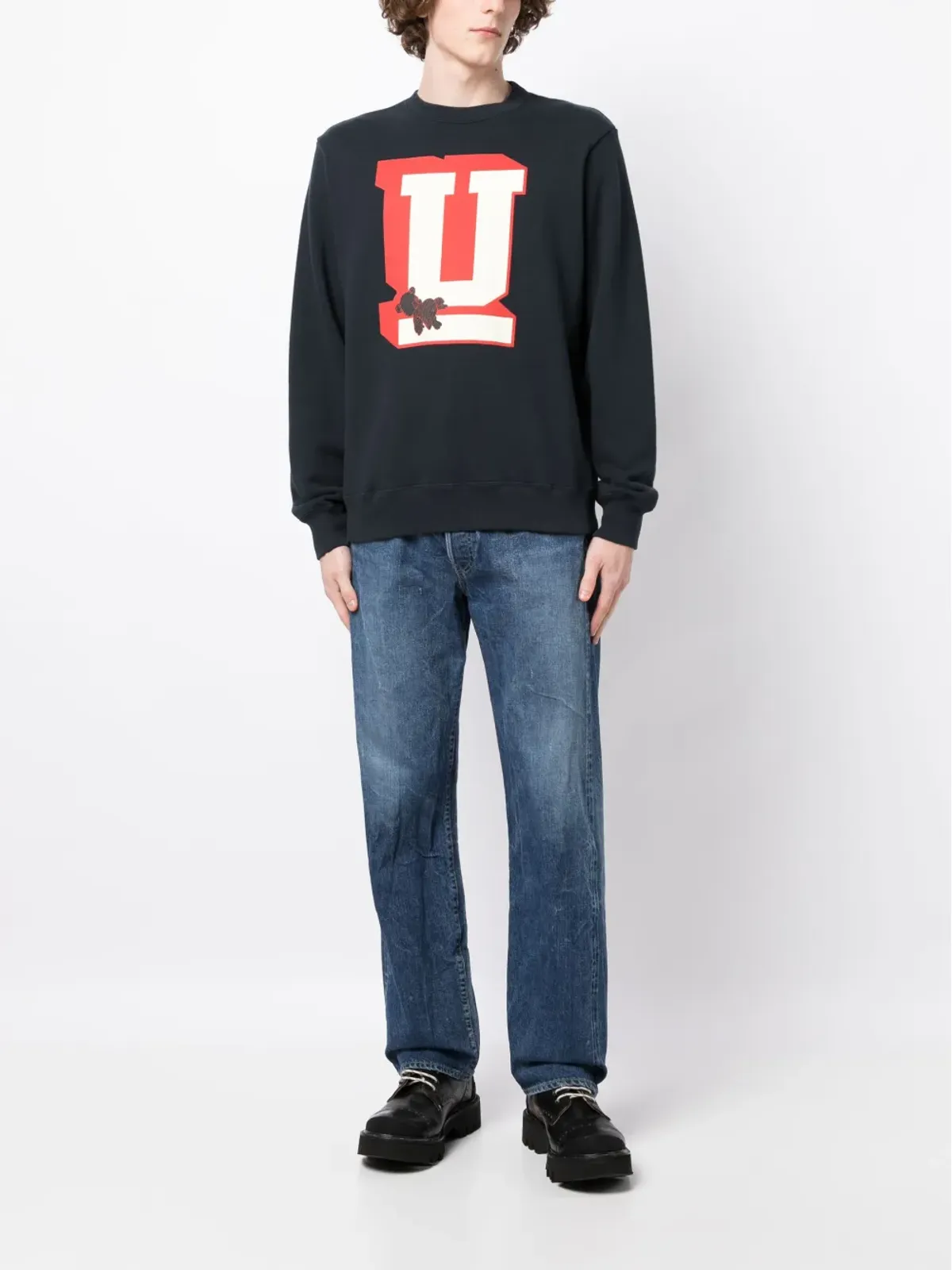 Undercover グラフィックプリント コットン スウェットシャツ - 画像2