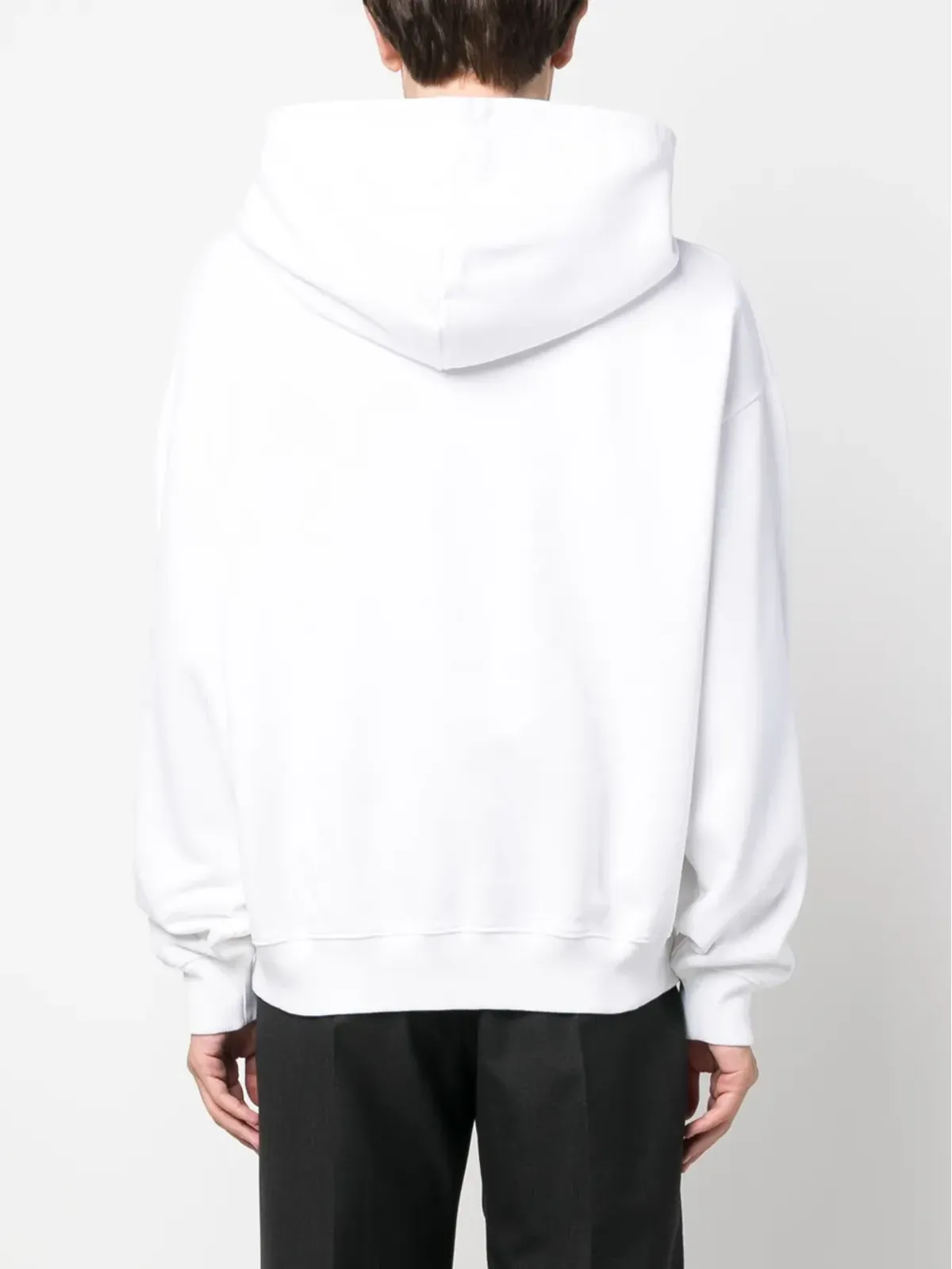 Bally グラフィックプリント オーガニックコットン フーディー - White - 画像4