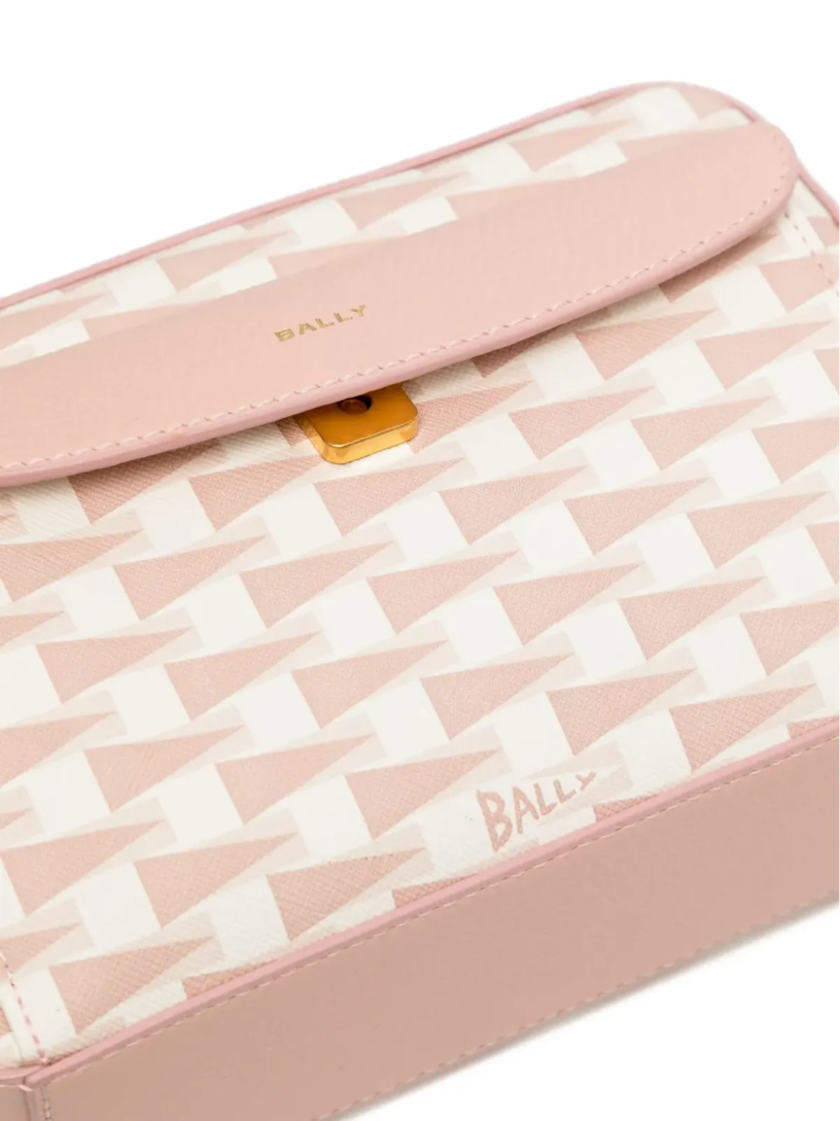 Bally ダニエル・ペナント柄 クロスボディバッグ ピンク - 画像4