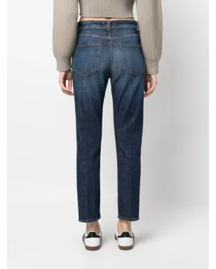 Seventy ストレートレッグ クロップドジーンズ - サムネイル4