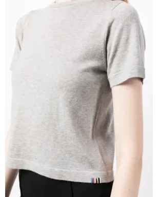extreme cashmere クロップド半袖Tシャツ - サムネイル5