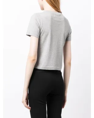 extreme cashmere クロップド半袖Tシャツ - サムネイル4