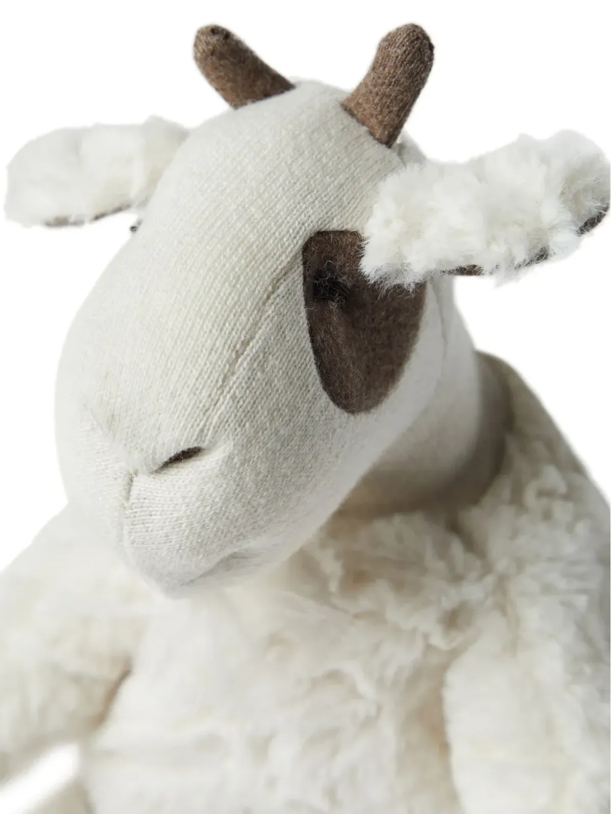 Brunello Cucinelli Kids Bea goat plush toy - 画像2