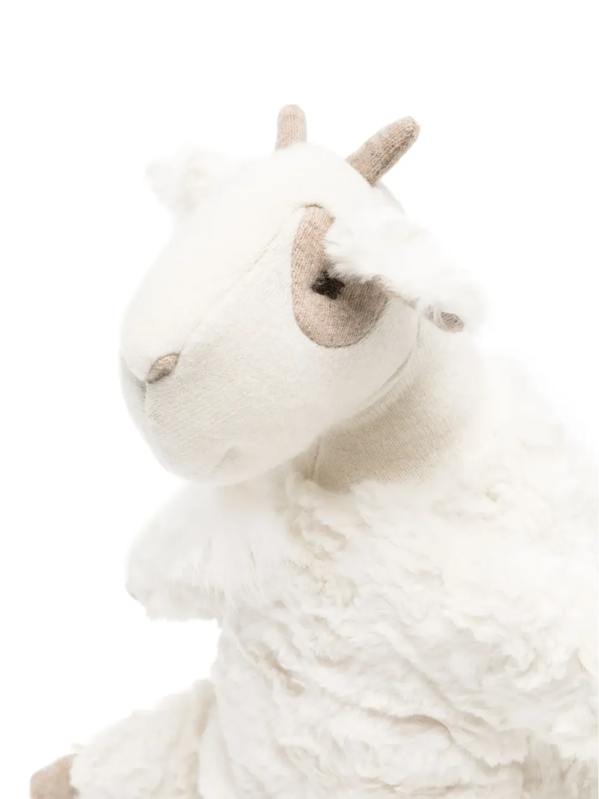 Brunello Cucinelli Kids Bea goat plush toy - 画像3