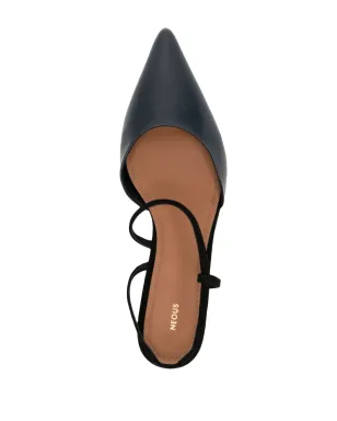 NEOUS スリングバックレザーサンダル - サムネイル4
