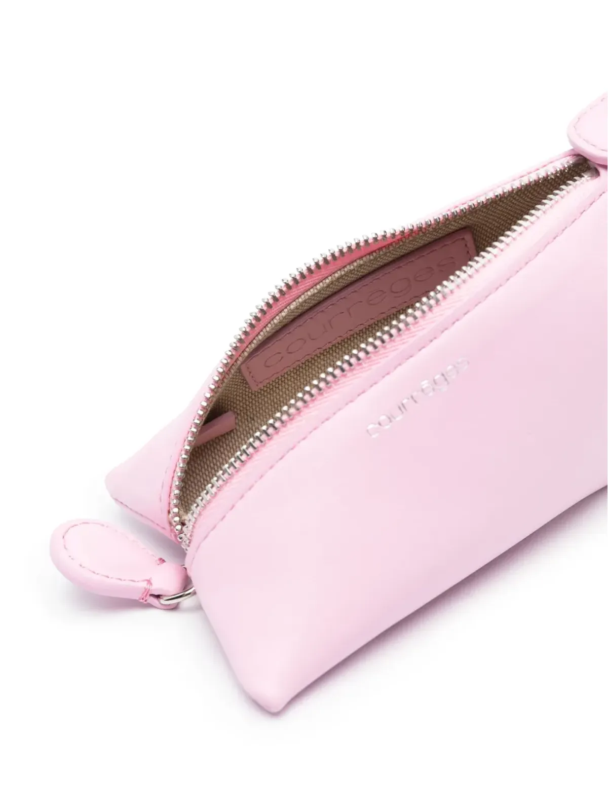 Courrèges One Nano ロゴプリント ウォレット - 画像3