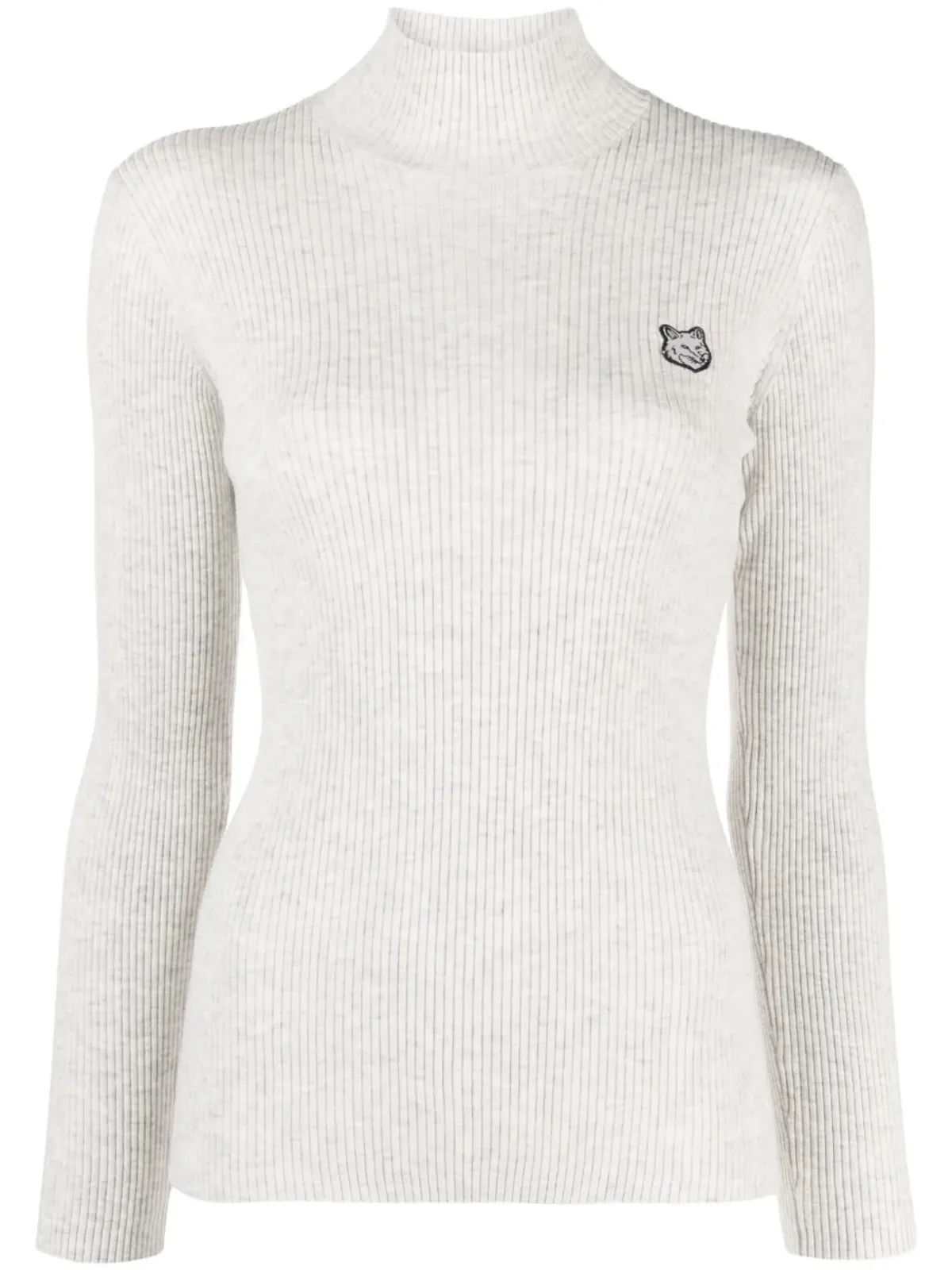 Maison Kitsuné フォックスモチーフ ハイネック ジャンパー - 画像1