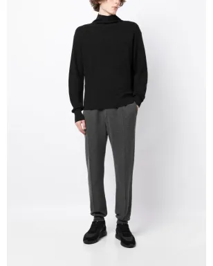 Dunhill ドローコード付きカシミヤブレンド トラックパンツ - サムネイル2
