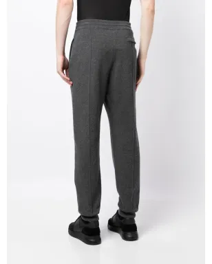 Dunhill ドローコード付きカシミヤブレンド トラックパンツ - サムネイル4