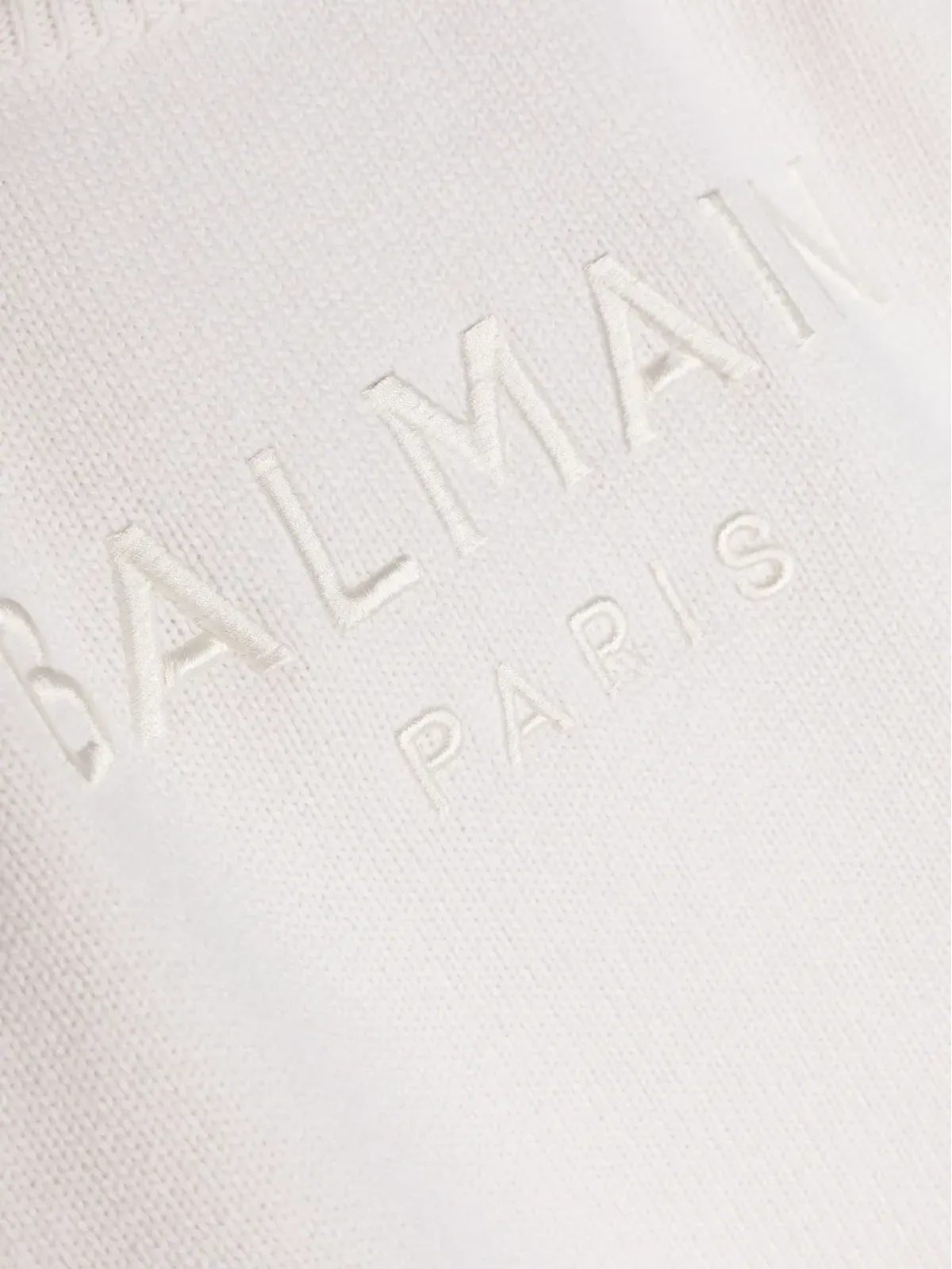 Balmain Kids ロゴ刺繍入り ニットジャンパー - 画像3