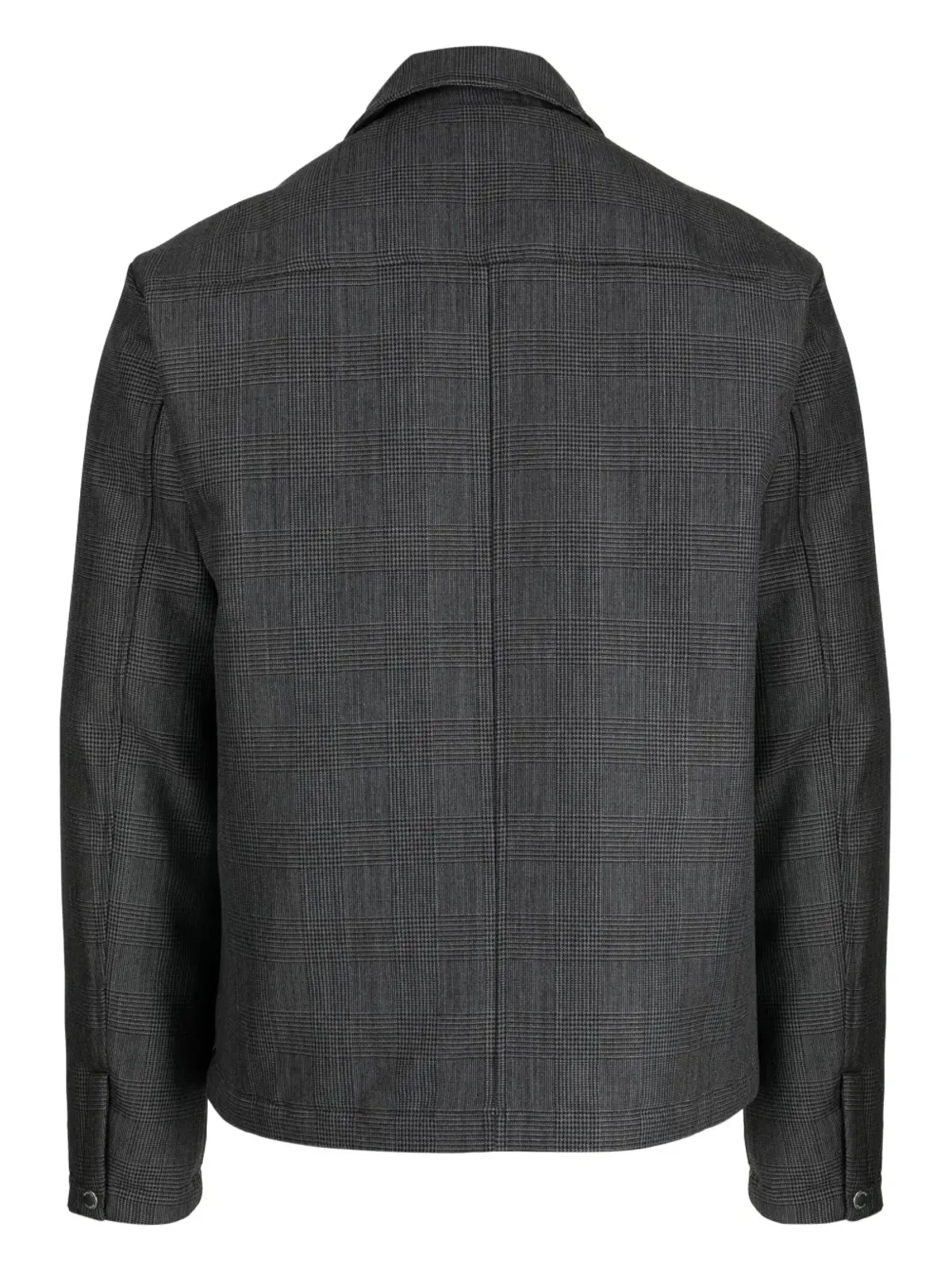 Dunhill チェック柄シャツジャケット - グレー - 画像2