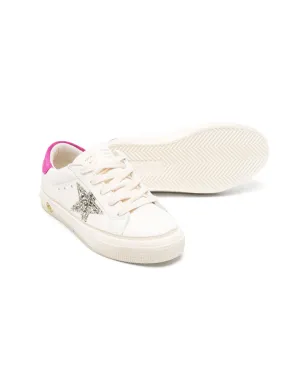 Golden Goose Kids May Young レザー スニーカー - サムネイル2