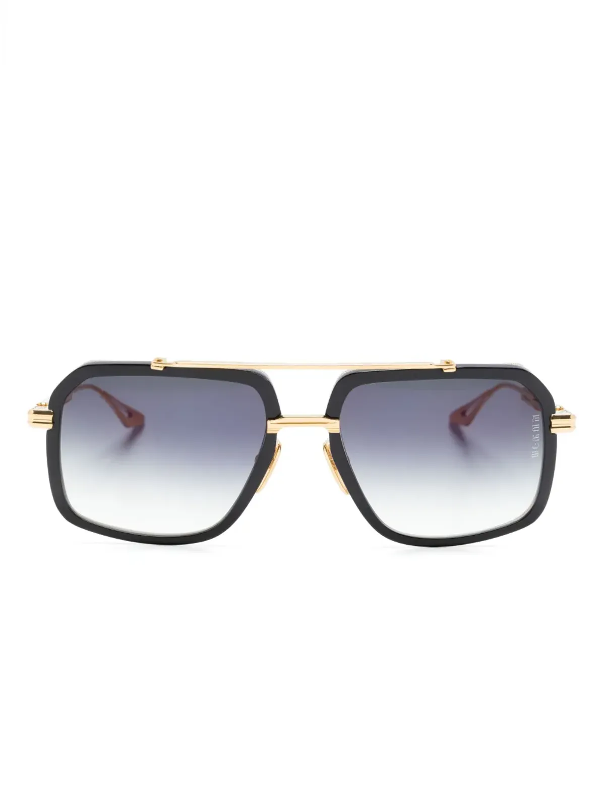 Dita Eyewear パイロットフレーム グラデーション サングラス - ブラック - 画像1